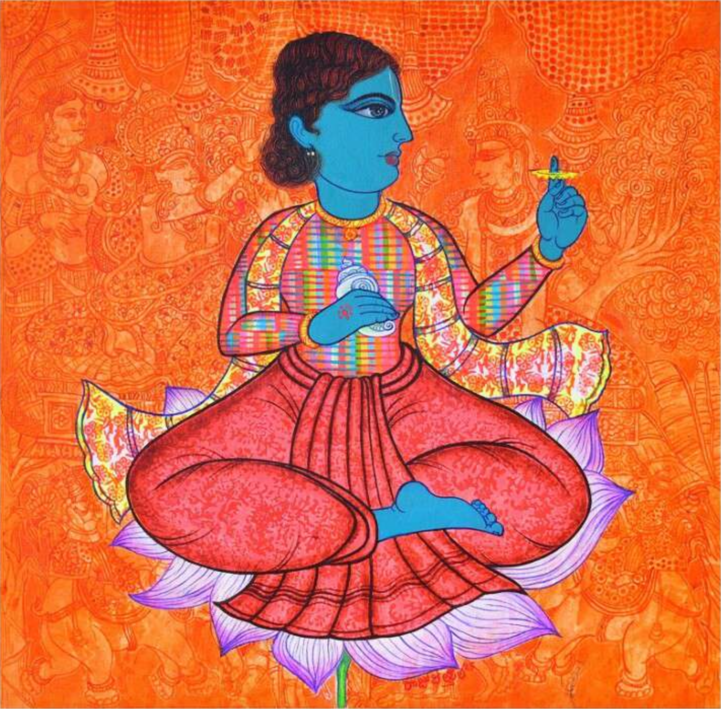 Krishna VI by Raju Battula