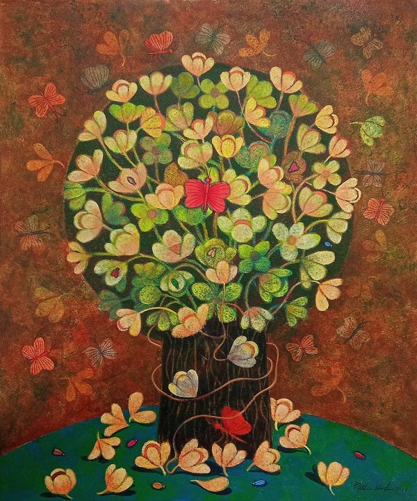 My wild flower vase 1